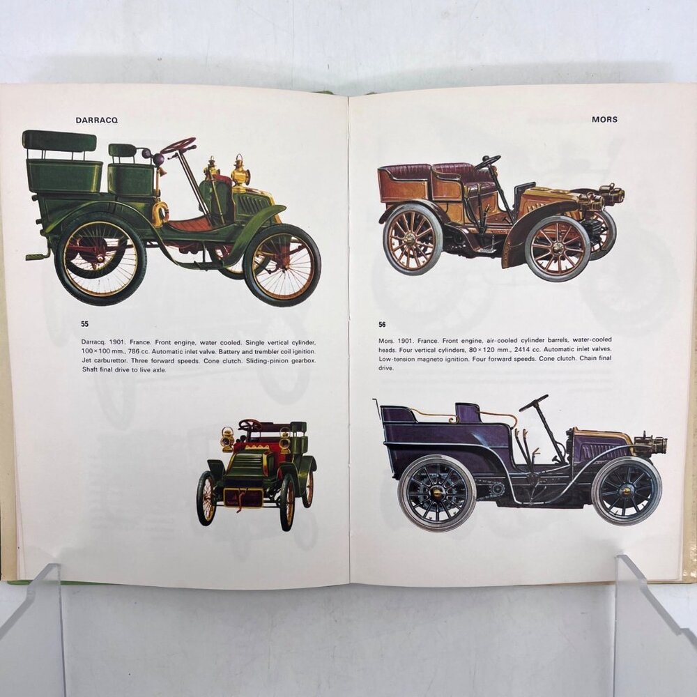 Cars Of The World In Color Passenger Cars 1863-1904 Hardcover TR Nicholson 1970 - Picture 11 of 16